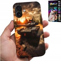 ETUI DO IPHONE 16 PLUS - CZOŁG, WOJNA, MILITARIA, WOJSKOWE, WZORY