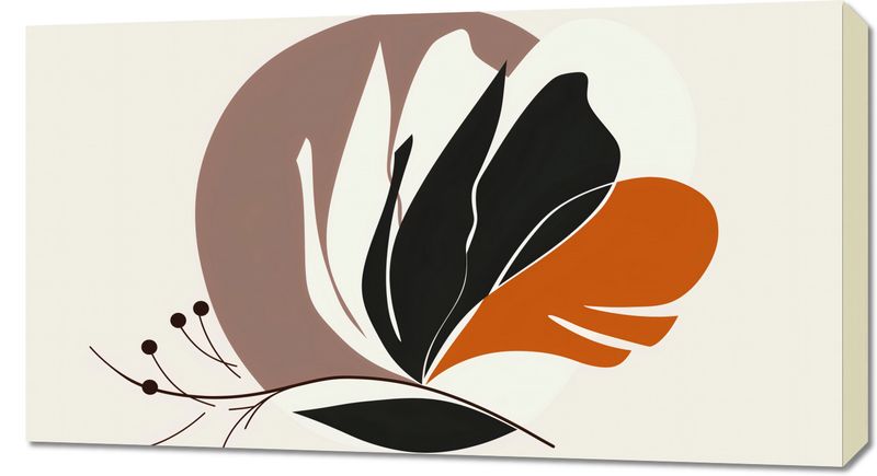 Obraz 90x50cm Elegancja Roślinna zdjęcie 1