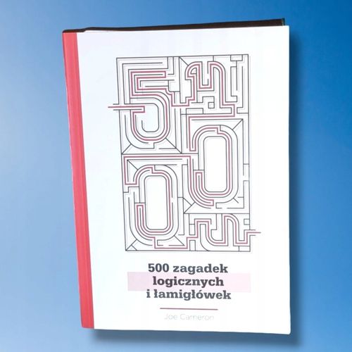 LOGIC BOX duży zestaw łamigłówek retro prezent książka urodziny dla dziecka na Arena.pl