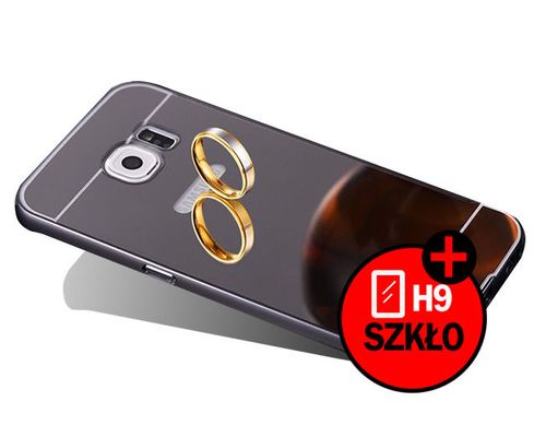 ETUI BUMPER PLECKI MIRROR DO GALAXY S7 edge + szkło na Arena.pl