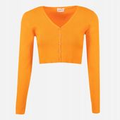 Kardigan damski dzianinowy Glamorous GD-00060190 40 Pomarańczowy r,42
