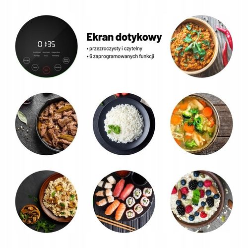 Ryżowar Urządzenie Do Gotowania Ryżu Low Sugar Rice Cooker + Akcesoria na Arena.pl