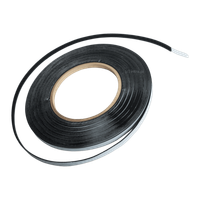 TAŚMA E3135 1mm/6mm/10m PIANKA EPDM 1-STR LEPNA, CZARNA