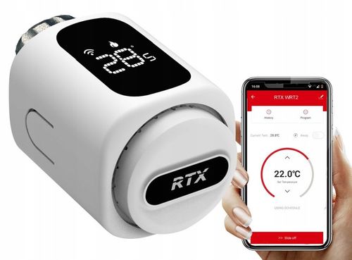 Głowica Termostatyczna RTX Termostat do grzejnika WiFi TUYA Smart na Arena.pl