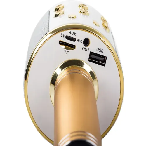 Mikrofon bezprzewodowy bluetooth głośnik karaoke modulator głosu na Arena.pl