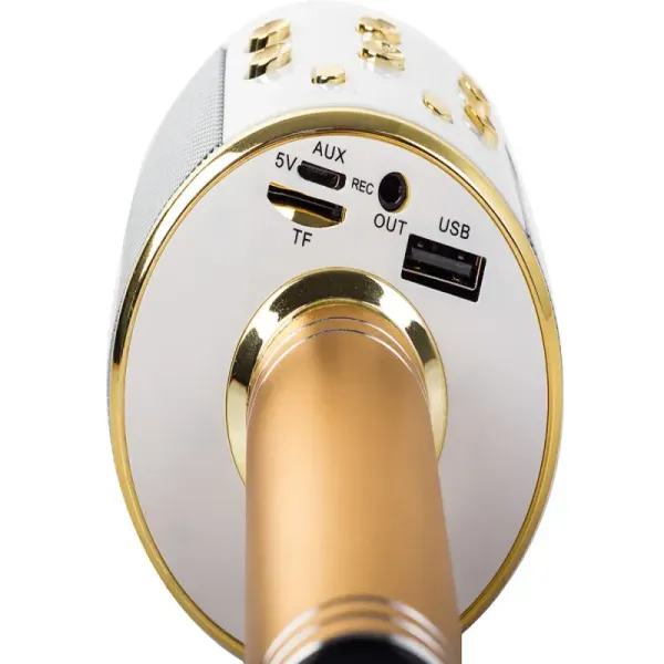 Mikrofon bezprzewodowy bluetooth głośnik karaoke modulator głosu zdjęcie 3