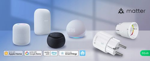 Gniazdo Smart Matter NOUS A8M 16A Home Assistant TUYA Appel HomeKit na Arena.pl