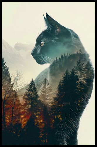 Plakat 53x81cm Koci Duch Lasu na Arena.pl