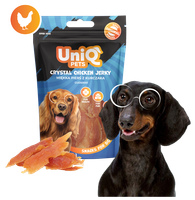 Przysmaki dla psa smaczki miękka pierś z kurczaka WOOFERS 250g UNIQ PETS