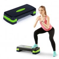 ANTYPOŚLIZGOWY STEP FITNESS REGULOWANY 10/15 CM Z AMORTYZACJĄ