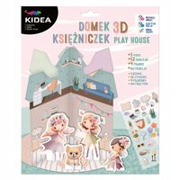 KREATYWNY DOMEK 3D DLA KSIĘŻNICZEK KIDEA 0064