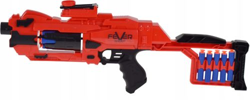 BEZPIECZNA WYRZUTNIA MANUALY KARABIN NA MIĘKKIE STRZAŁKI ZABAWKA DLA DZIECI na Arena.pl