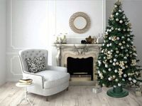 Stojak choinkowy okrągły ORBIT - Zielony