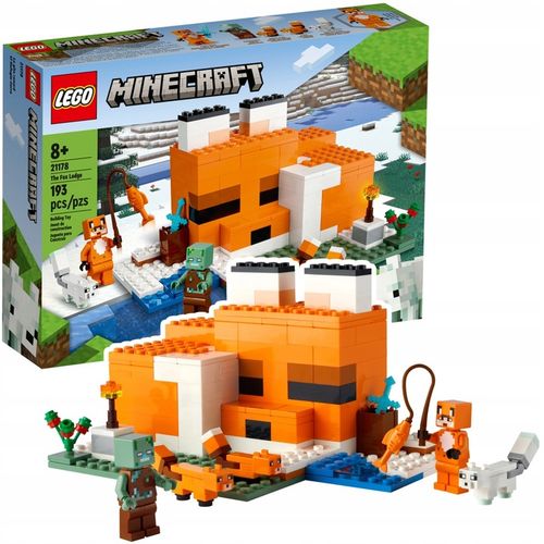 LEGO Minecraft - Siedlisko Lisów (21178) na Arena.pl