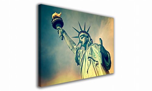 OBRAZ NA PŁÓTNIE 095 Statua Wolności 30x20cm na Arena.pl