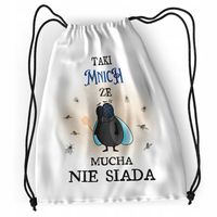 Plecak Dla Mnicha Sportowy Szkolny Worek Torba Z Nadrukiem Ze Zdjęciem