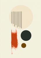 Plakat 59,4x84,1cm Symetryczna Struna