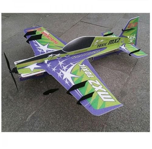 MX2 Toxic Indoor ARF Original Green - Samolot Hacker Model na Arena.pl