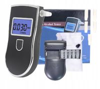 ALKOMAT CYFROWY PROFESJONALNY ZENWIRE Policyjny ZESTAW 5x ustniki + etui