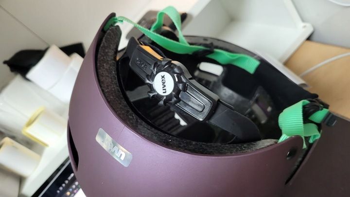 UVEX KID 3 CC Kask rowerowy rozmiar 55-58cm zdjęcie 7