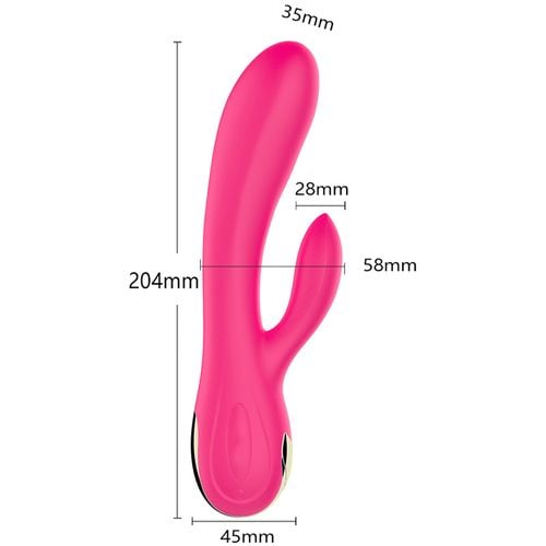 wibrator silicone vibrator usb 7 function + booster / heating na Arena.pl