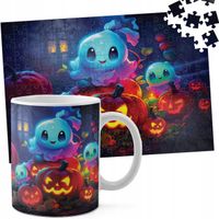 ZESTAW KUBEK + PUZZLE 110EL - HALLOWEEN