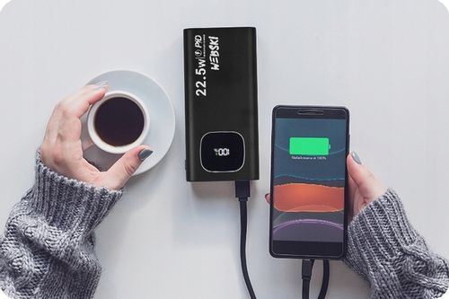 ALUMINIOWY PRZENOŚNY POWER BANK 3X USB 30000 mAh na Arena.pl