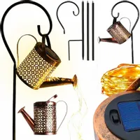 LAMPA OGRODOWA SOLARNA KONEWKA LED WBIJANA Z CZUJNIKIEM OZDOBA GIRLANDA XXL