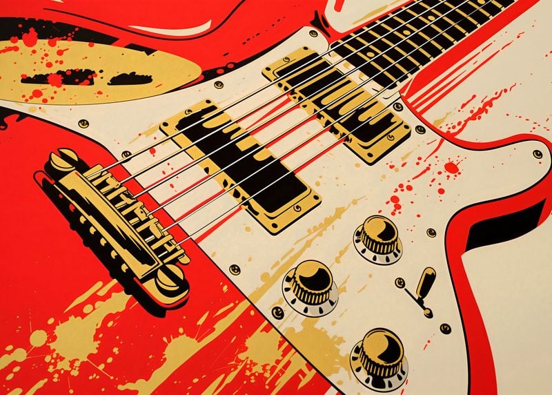 Plakat 70x50cm Przed Graniem zdjęcie 1