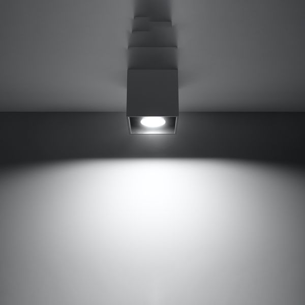 Plafon QUAD 1 antracyt zdjęcie 3