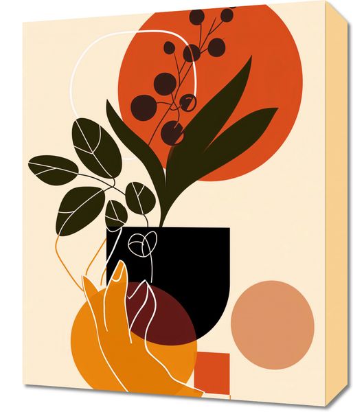 Obraz 40x50cm Dotyk Naturalności zdjęcie 1