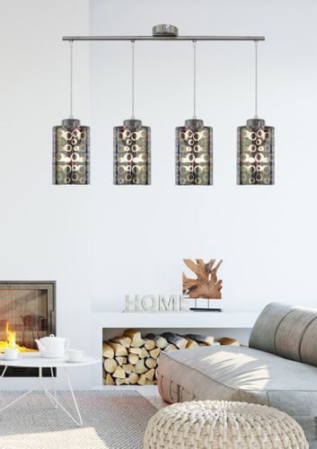 Nocturno zwis 4x40W E27 chrom na Arena.pl