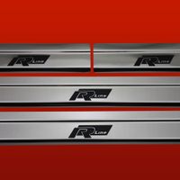 Listwa progowa VOLKSWAGEN TOUAREG MK2 RLINE Stal nierdzewna 304 połysk 4szt