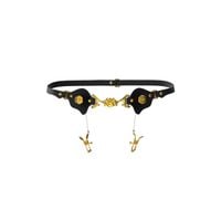 pas mystic bond collection - belt with labia extender clamps upko