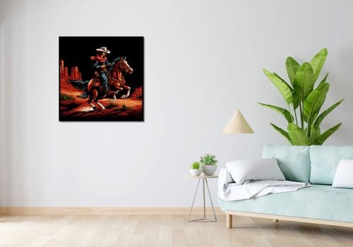 Plakat 80x80cm Galop przez Prerię na Arena.pl