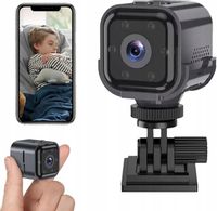 Mini Kamera Szpiegowska WiFi Android iPhone Ukryta Bezprzewodowa AS03