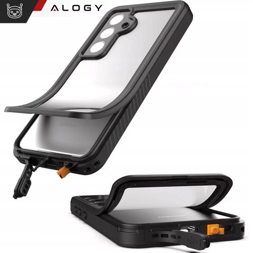 Etui wodoodporne Alogy do Samsung Galaxy S25+ czarny na Arena.pl