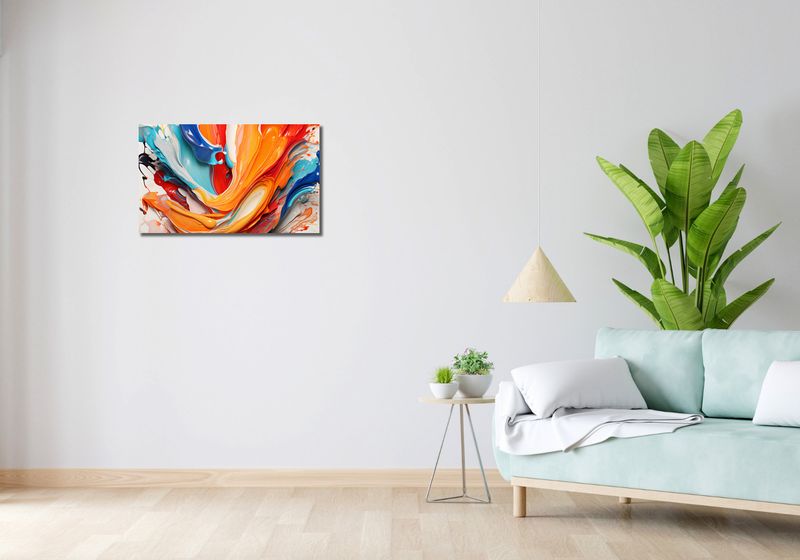 Obraz 70x40cm Taneczne Fale zdjęcie 2