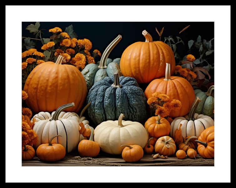 Plakat 40x30cm Jesienne Urodzaje zdjęcie 3