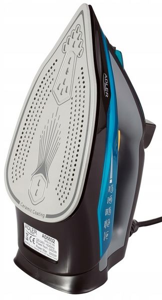 MOCNE ŻELAZKO PAROWE ZE STOPĄ CERAMICZNĄ 3000W zdjęcie 5