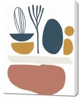 Obraz 70x90cm Stylowa Roślinność