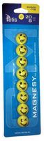 magnesy do t. 20mm/8 żółte język tetis