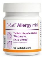 Dolvit allergy mini alergia u kotów DOLFOS 60 tab.