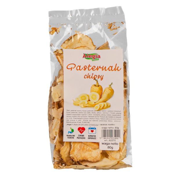 Alegia - Chipsy pasternaku 80g zdjęcie 1
