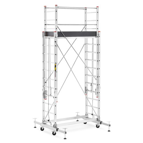 Rusztowanie aluminiowe teleskopowe wysuwane HIGHER 2x13 na Arena.pl