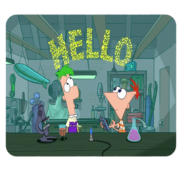 Podkładka pod myszkę Fineasz i Ferb zdjęcie 1