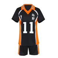 Kostium Haikyuu Cosplay Strój Siatkarski Anime Koszulka Spodenki XXL