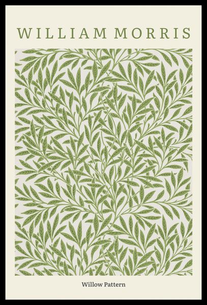 Plakat 40x60cm Design Willow Pattern, Morris Vintage do Salonu zdjęcie 1