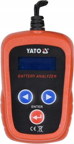 ELEKTRONICZNY TESTER AKUMULATORÓW YATO na Arena.pl