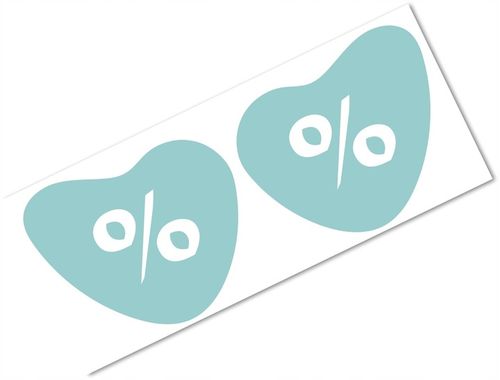 OSZUKANE KIELISZKI 15 ml z GRUBYM DNEM na ślub wesele na 4 szt. + NAKLEJKA na Arena.pl